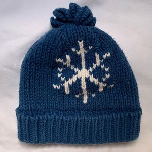 Gap pompom hat, knit - warm; 6-12 m